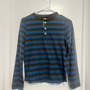Johnnie B Boden Stripe shirt Size 11-12 YO Like New